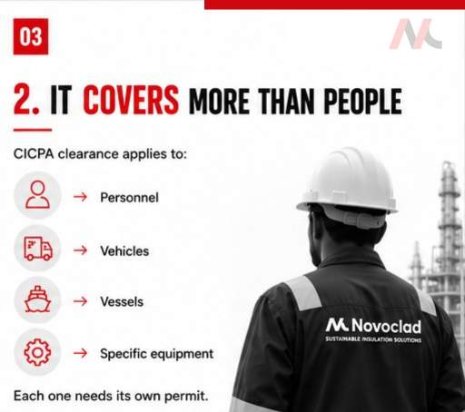 Novoclad insulation and cladding services for CICPA controlled zones in UAE